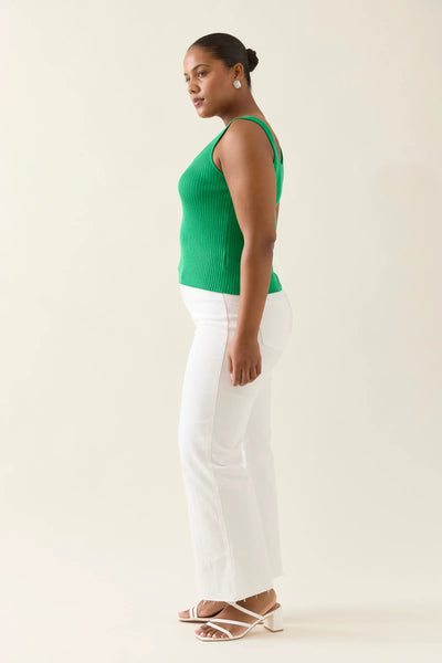 Adele Tank / Green – Mary & Tex Curious Emporium