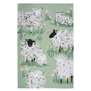Woolly Sheep Tea Towel