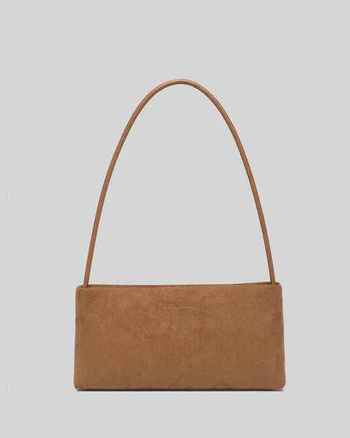 Lara Handbag Suedette Tan