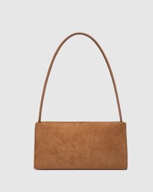 Lara Handbag Suedette Tan