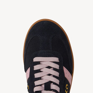 Goodsole 2001 Parallel Navy/Pink Suede
