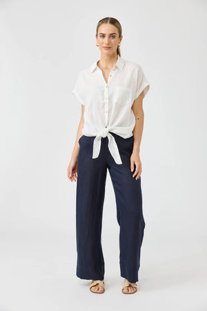 Studio Tie Shirt Salt/ONE SIZE