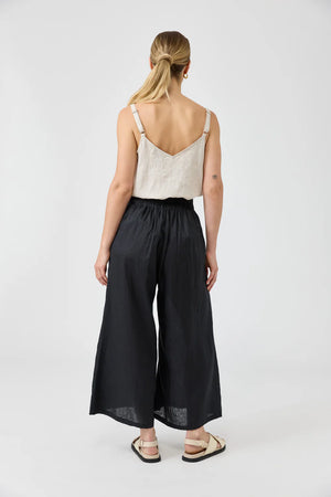 Studio Crop Pant Ebony