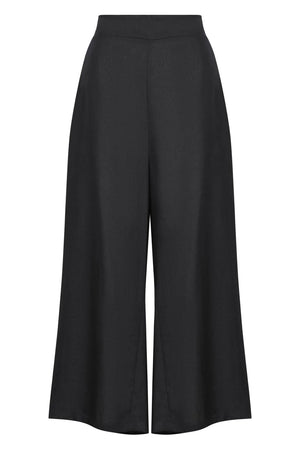 Studio Crop Pant Ebony