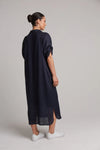 Studio Shirt Dress  Navy