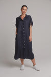 Studio Shirt Dress  Navy