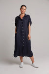 Studio Shirt Dress  Navy