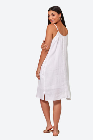 La Vie Tank Dress Blanc