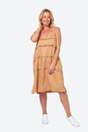 La Vie Tank Dress Caramel