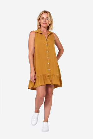 Elan Sleeveless Dress Honey