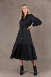 Nama Shirt Dress / Ebony