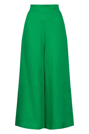 Halcyon Crop Pant Emerald