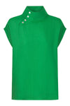 Halcyon Button Top Emerald