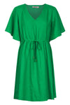 Halcyon Tie Dress Emerald