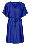 Halcyon Tie Dress Cobalt