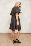 Halcyon Tie Dress Oyster