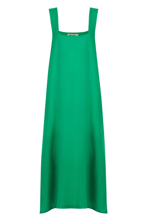 Halcyon Tank Dress Emerald