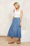 Playa Midi Skirt Denim