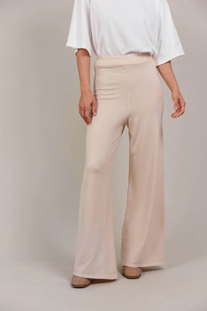 Palmer Knit Pant Ecru