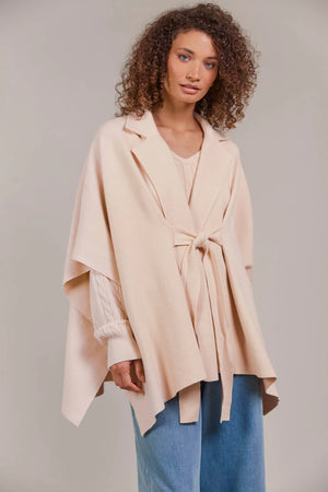 Palmer Knit Cape/ONE SIZE