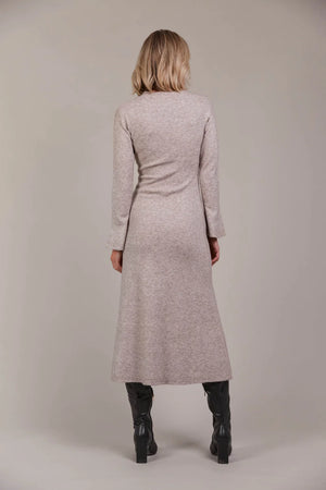 Merano Knit Dress Flax