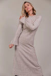 Merano Knit Dress Flax