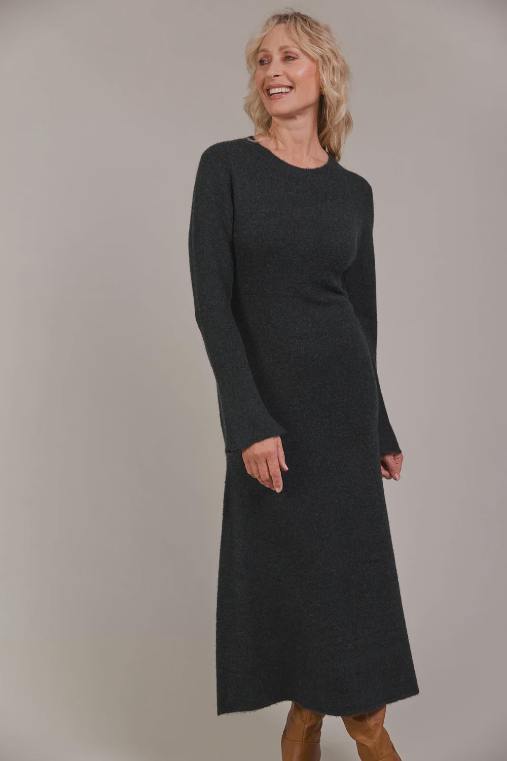 Merano Knit Dress Char