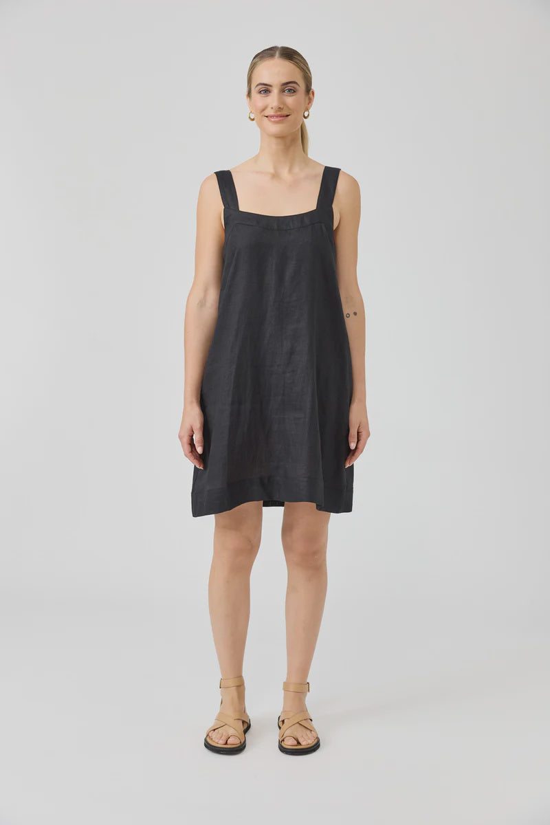 Studio Short Tank Dress / Black