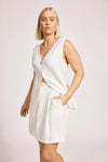 Miramar Vest / White