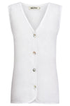 Miramar Vest / White