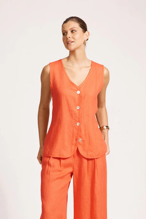 Miramar Vest Coral