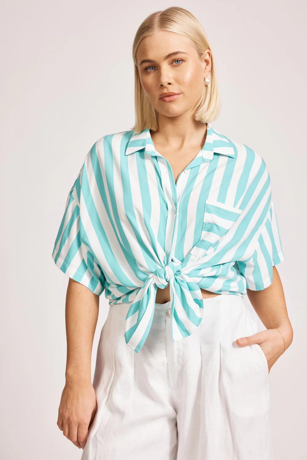 Treville Stripe Shirt/ONE SIZE ive Treville Stripe Shirt/ONE SIZE