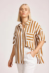 Treville Stripe Shirt/ONE SIZE ive Treville Stripe Shirt/ONE SIZE