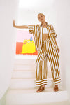 Treville Stripe Pant Caramel