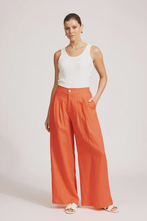 Miramar Palazzo Pant / Coral