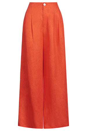 Miramar Palazzo Pant / Coral