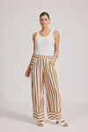 Treville Stripe Pant Caramel