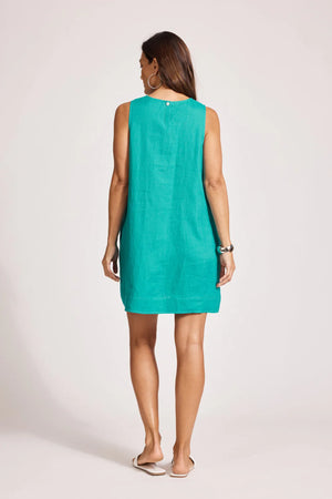 Miramar Tank Dress / Lagoon