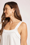 Miramar Tank Maxi Dress / White