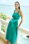 Miramar Tank Maxi Dress / Lagoon