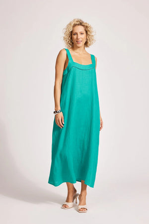 Miramar Tank Maxi Dress / Lagoon