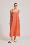 Miramar Tank Maxi Dress / Coral