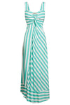 Treville Stripe Tank Maxi Aqua