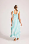 Treville Stripe Tank Maxi Aqua