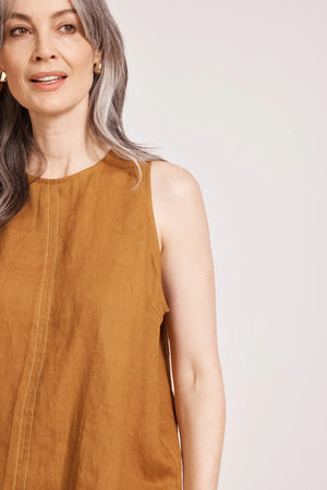 Miramar Tank Top / Caramel
