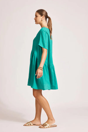 Miramar Midi Dress / Lagoon