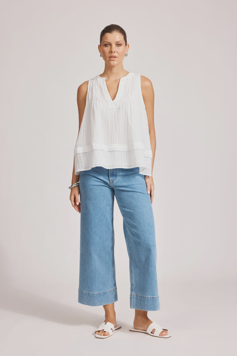 Orsula Tank / White
