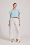 Orsula Crop Pant / White