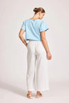 Orsula Crop Pant / White