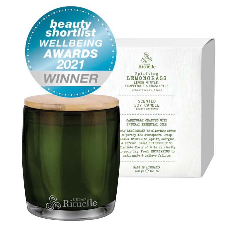 FL Candle Lemongrass 400g